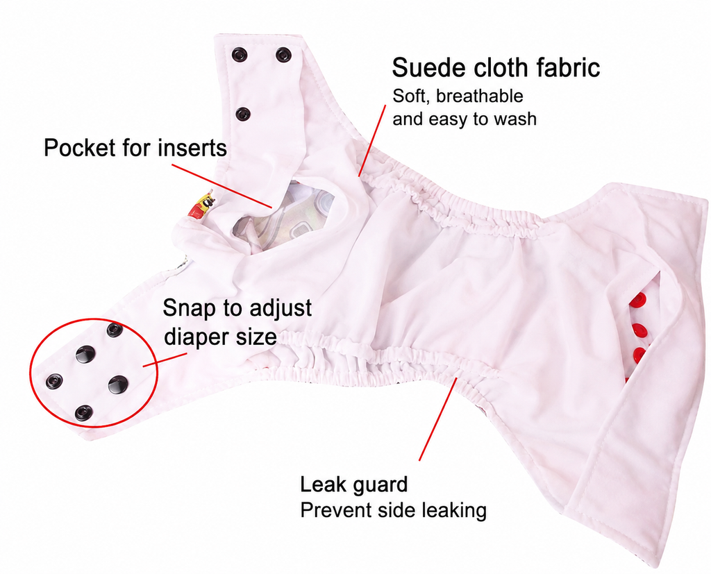 Comfortable and Reusable Baby Cloth Diaper