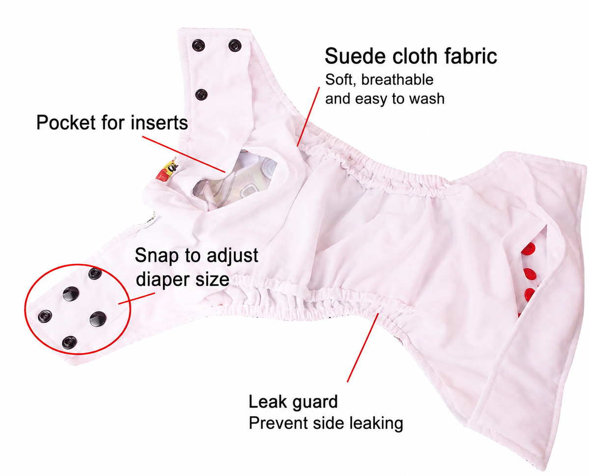 Comfortable and Reusable Baby Cloth Diaper