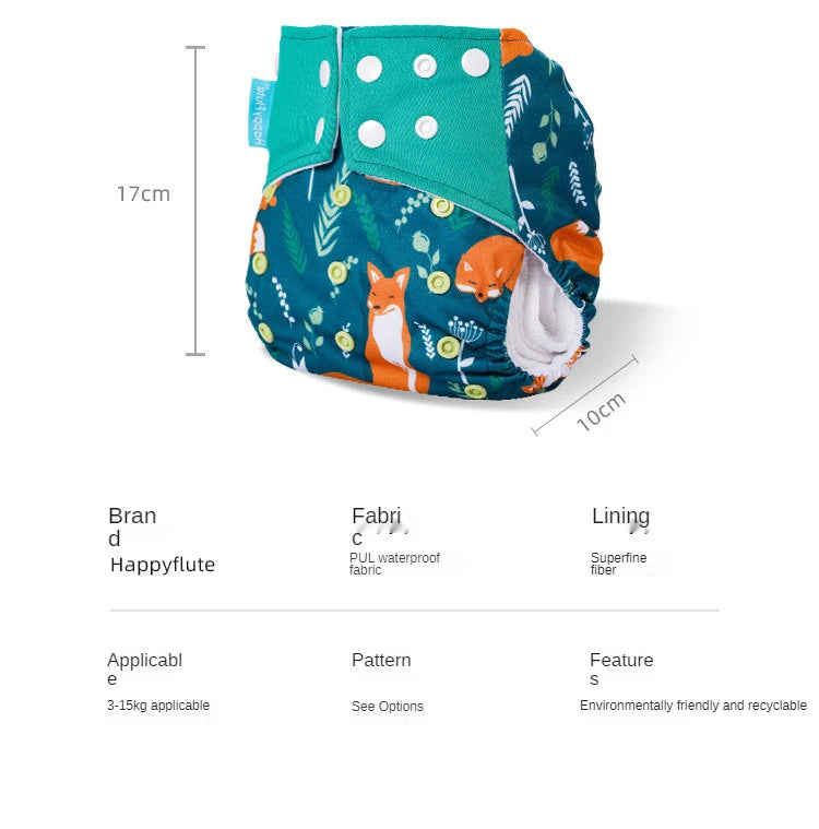 Comfortable and Reusable Baby Cloth Diaper