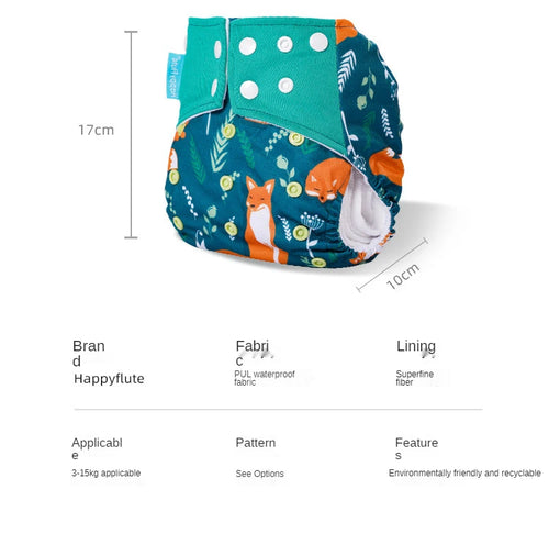 Comfortable and Reusable Baby Cloth Diaper